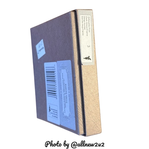 Signed Limited Edition Silhouette Fairy Print in Gorgeous Wood Frame New in box - Picture 7 of 11